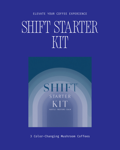 MoodWell Shift Starter Kit - All 3 Color-Changing Mushroom Coffees