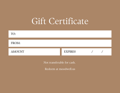 Moodwell Gift Card